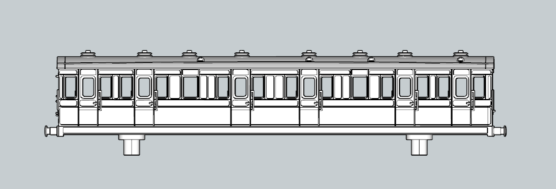 (image for) LBSCR Billinton 48ft 6 cmpt Composite Lav - d329